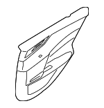 T4N7321 - Body: Door Trim Panel for Jaguar: XE Image