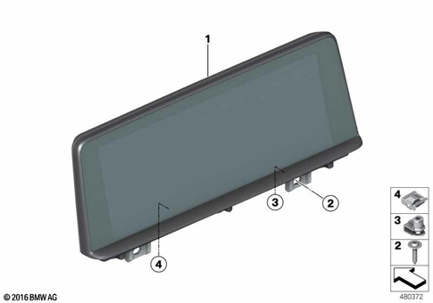 On Board Monitor / Tv Amplifier for 2015 BMW 228iX #0