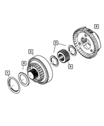 4799459 - Automatic Transmission Multi-Speed: Needle Roller Thrust Bearing for Mopar Image