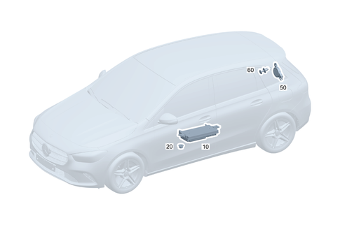 Parktronic System (Pts) for 2024 Mercedes-Benz GLA35 AMG #0