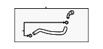 254L5T1100 - Cooling System: Hoses for Genesis: G80, G90 Image