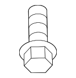 985175 - Body: Upper Hinge Bolt for Volvo Image