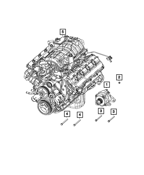 Generators / Alternators for 2019 Ram 1500 Classic #0