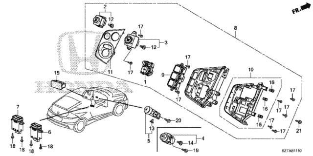 Switch for 2016 Honda CR-Z #0