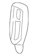 F3LY8213A - Body: Emblem for Lincoln: Blackwood, Continental, Mark VIII Image