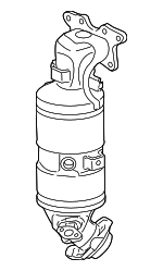 18190R1BA00 - : Catalytic Converter for Honda: Civic Image