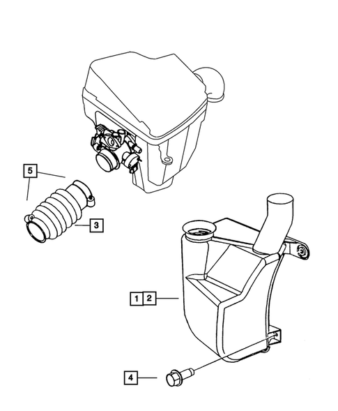 Air Intake System for 2002 Dodge Neon #0