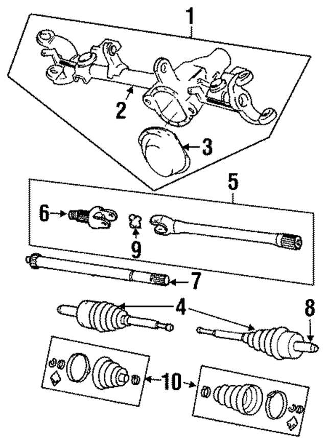 83500185 - Suspension: Differential Assembly for Mopar Image