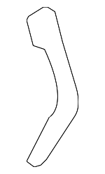 254693E000 - Cooling System: By-Pass Hose for Kia: Optima, Rondo Image