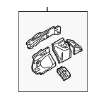 LC6253210J - Body: Apron Assembly for Mazda: MPV Image