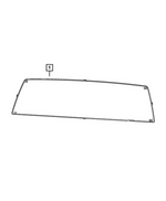 68303344AD - Glass: Backlite for Mopar Image