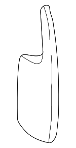 ZVW166308 - Body: Splash Guard for Volkswagen: Passat Image