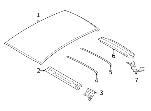 Roof & Components for 2016 BMW 428i xDrive Gran Coupe #0