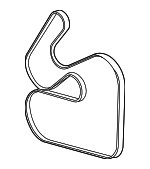 2F1Z8620AA - Cooling System: Serpentine Belt for Ford: Taurus | Mercury: Sable Image