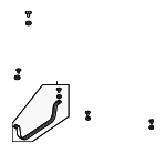 8W0201653E - Fuel System: Fuel Tank Strap for Audi: A4, A4 allroad, A4 Quattro, A5 Quattro, A5 Sportback, RS5, RS5 Sportback, S4, S5, S5 Sportback Image