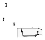 8W0201653K - Fuel System: Tank Strap for Audi: A4, A4 allroad, A4 Quattro, A5 Quattro, A5 Sportback, RS5, RS5 Sportback, S4, S5, S5 Sportback Image