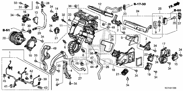 Heater Unit for 2016 Honda Pilot #0