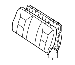 896007B301 - : Seat Back Assembly for Nissan: Quest Image