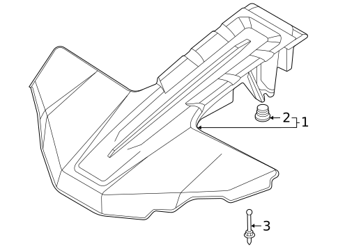 Engine Appearance Cover for 2023 Genesis GV80 #0