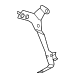 18328664540 - Exhaust: Converter &amp; Pipe Bracket for BMW: 540i, 540i xDrive, 740i, 740i xDrive, 745e xDrive, 840i, 840i Gran Coupe, 840i xDrive, 840i xDrive Gran Coupe, M240i, M240i xDrive, M340i, M340i xDrive, M440i, M440i Gran Coupe, M440i xDrive, M440i xDrive Gran Coupe, X3, X4, X5, X6, X7, Z4 Image