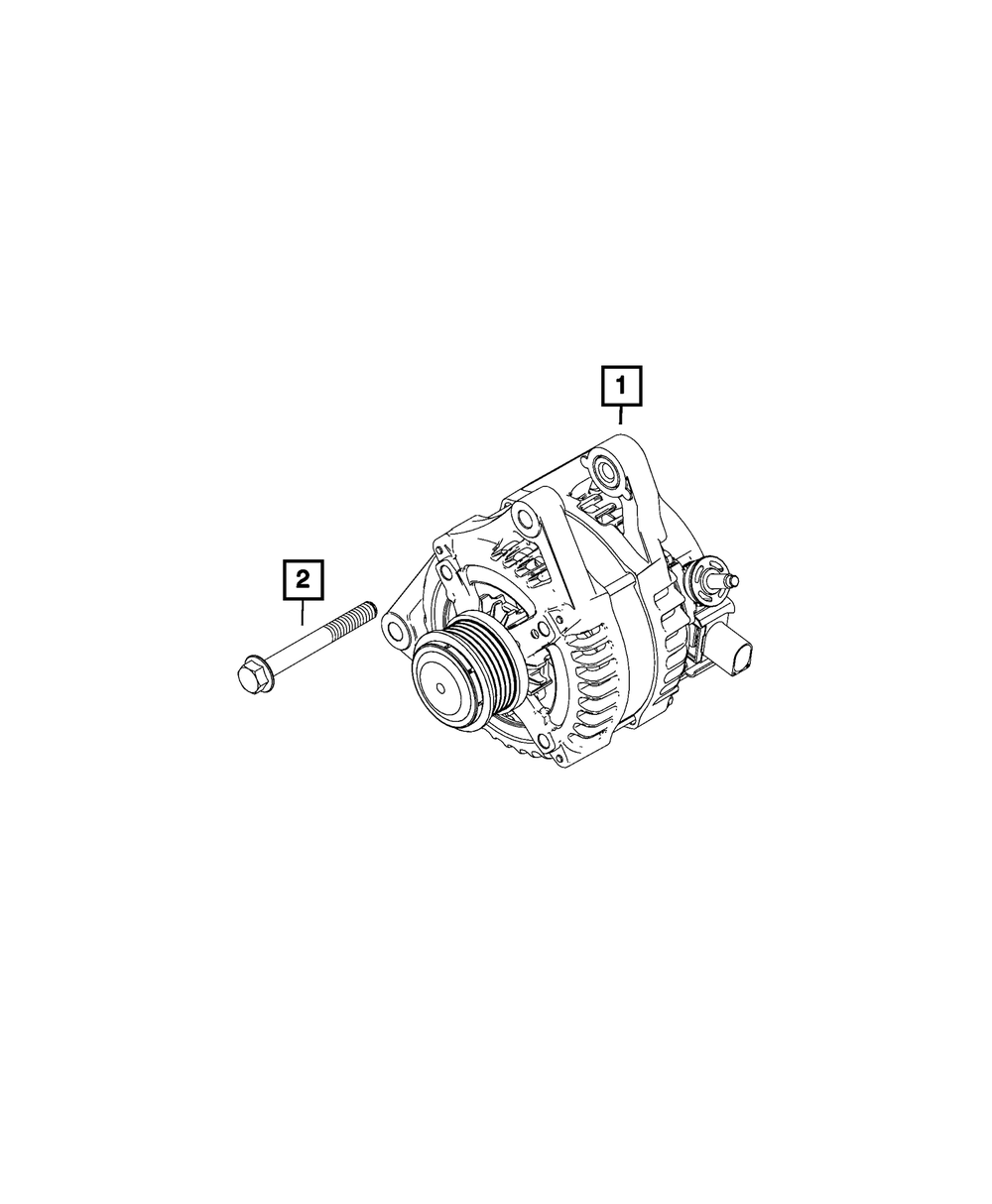 Alternator - Mopar (68412621AA)