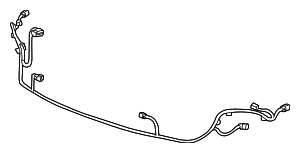 39199759 - : Part# 39199759 Front Object Alarm Sensor Wiring Harness for Buick: Regal Sportback Image