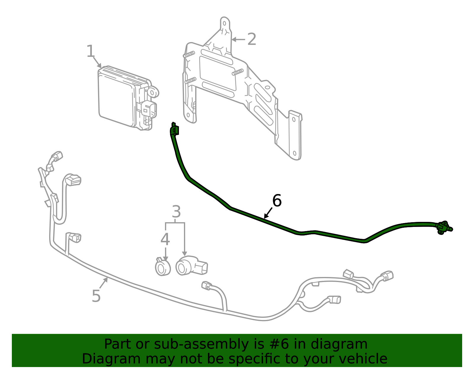 2018-2020 Buick Pedestrian Impact Detection Sensor 39242742 | OEM Parts ...