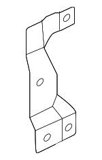 51117421672 - Body: Lower Reinforced Bracket for BMW Image