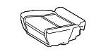 7161247010 - Body: Seat Cushion Pad for Toyota: Prius V Image