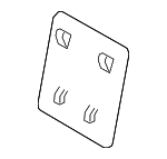 7188247010C0 - Body: Seat Back Panel for Toyota: Prius V Image