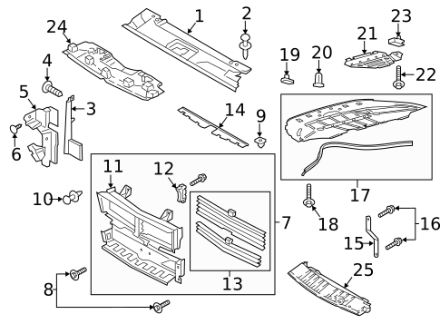 Splash Shields for 2017 Ford Mustang #0