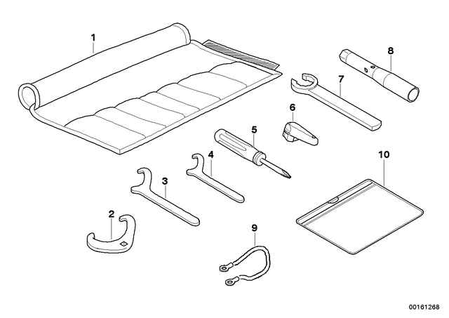 71117698931 - : Hook Wrench - D=30 for BMW-Motorrad Image