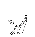 6749233130 - Body: Corner Trim for Toyota Image image