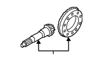 530303C320 - Universals &amp; Rear Axle: Ring &amp; Pinion for Hyundai Image