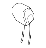 20597053013D94 - Body: Headrest for Mercedes-Benz Image