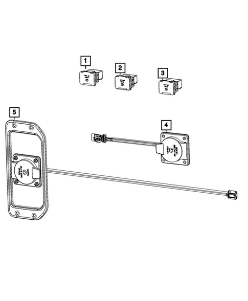 Power Distribution, Fuse Block, Junction Block, Relays and Fuses for 2025 Ram 1500 #6