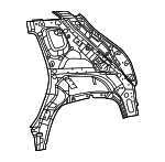 68243966AG - Body: Inner Panel Assembly for Mopar Image