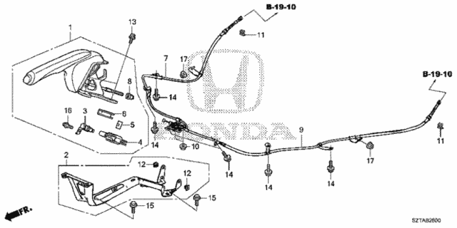 Parking Brake for 2013 Honda CR-Z #0