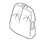 883502D000 - : 2001-2004 Hyundai Elantra - Seat Back Pad for Hyundai: Elantra Image