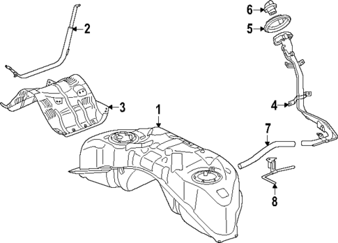 Fuel System Components for 2024 Nissan Z #0