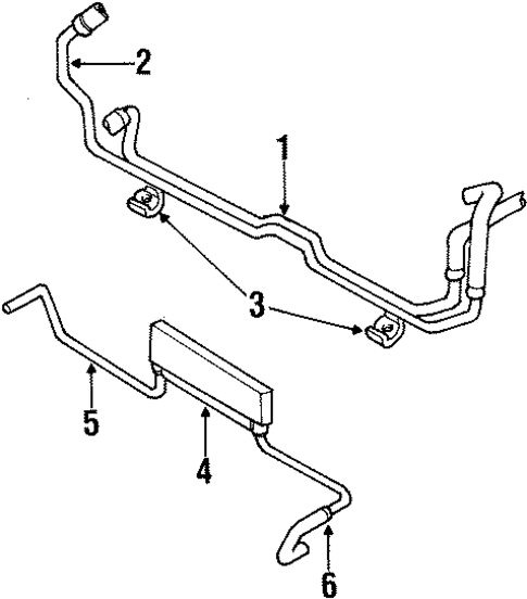 Trans Oil Cooler for 2000 Dodge Stratus #0