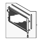 97606K2000 - HVAC: Condenser Assembly for Hyundai: Venue Image