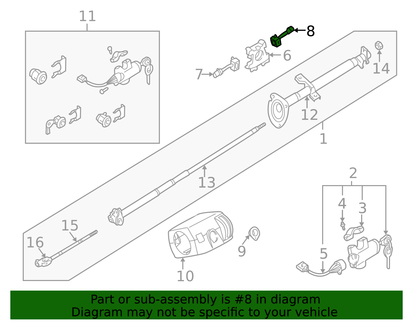 25260-1E400 - High-Quality Windshield Wiper Switch for 1993-2001 Nissan ...