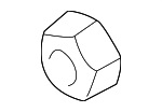 48938AR310 - Steering: Intermediate Shaft Nut for Nissan Image