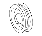 1040320004 - Engine: Pulley for Mercedes-Benz Image