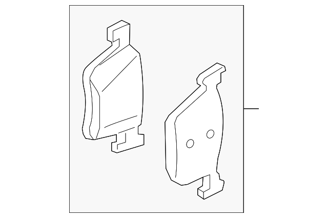 Genuine BMW 34-10-6-884-497 | Brake Pad Set - Front | FREE