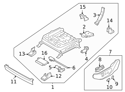 Tracks & Components for 2022 Hyundai Santa Fe #0