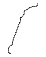 76866T1WA01 - Body: Washer Hose for Honda: Civic, CR-V Image