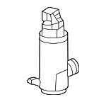 76806TBAA01 - Body: Washer Pump for Honda: Civic, Insight Image