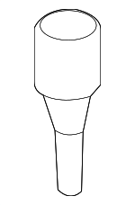 51211970863 - Body: Bumper for BMW: 535i GT, 535i GT xDrive, 550i GT, 550i GT xDrive, 640i, 640i xDrive, 650i, 650i xDrive, M6, Z4 Image